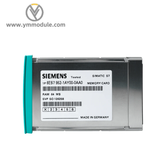 SIEMENS S7 Memory Card for 400 Series - 6ES7952-0KH00-0AA0