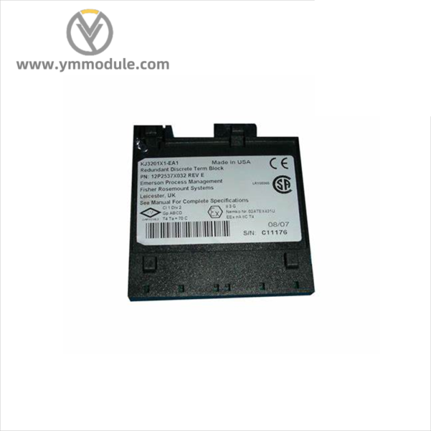 EMERSON KJ3201X1-EA1 Redundant PLC Discrete Input Module