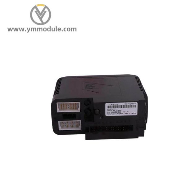 Emerson KJ4001X1-BE1 REV:L - 8 Wide I/O Carrier with Shield Bar