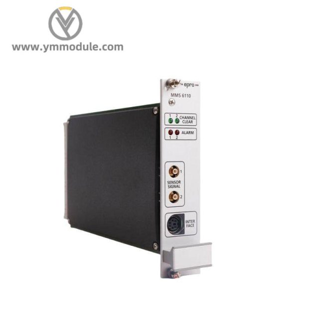 EPRO MMS6110 - Relative Rotor Vibration Monitor, Precision Engineering for Critical Operations