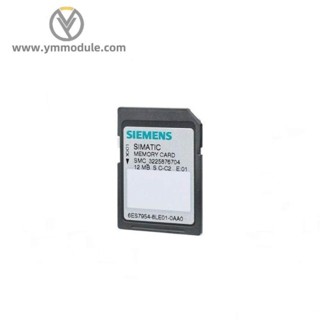 SIEMENS 6ES7954-8LC03-0AA0: S7 Memory Card for Efficient Data Storage in Industrial Automation